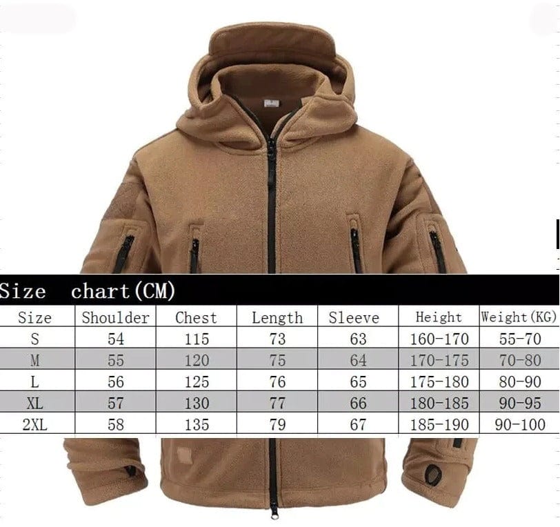 Veste polaire Liberty capuche thermique