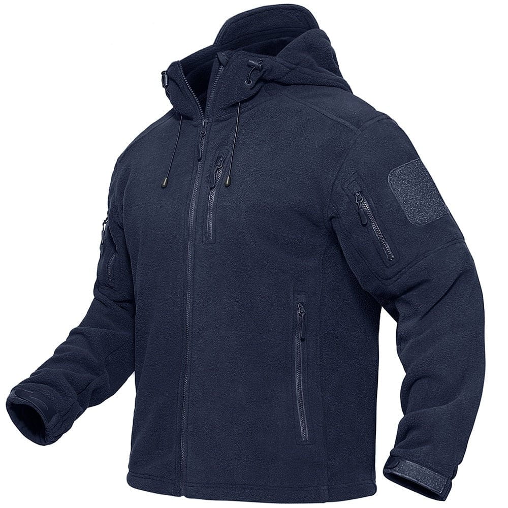 Veste polaire Patriot Tactical capuche Navy / 4XL (US 2XL)