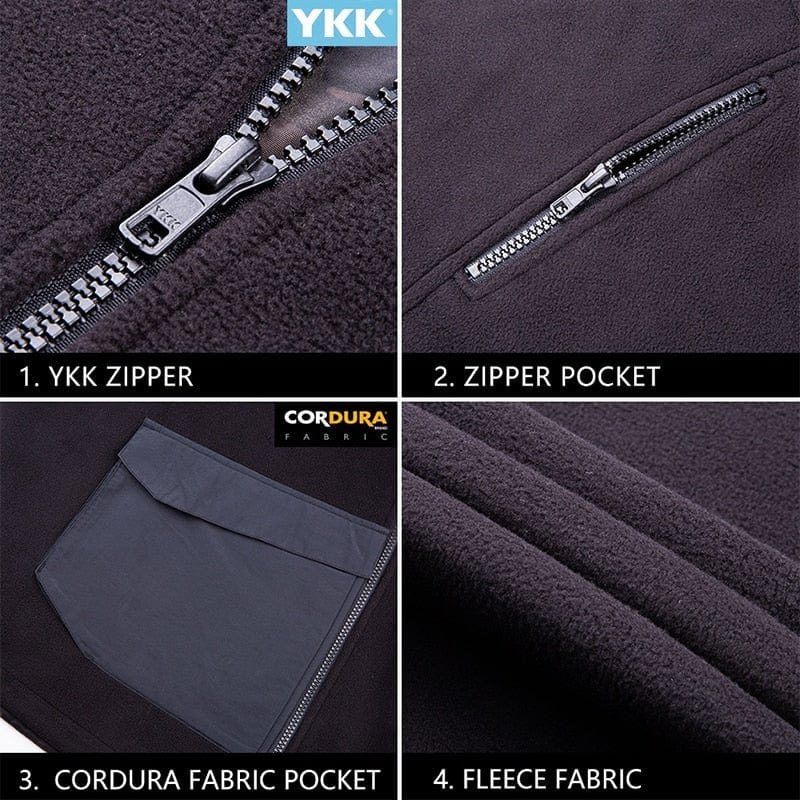 Veste polaire tactique épais FR Soldier