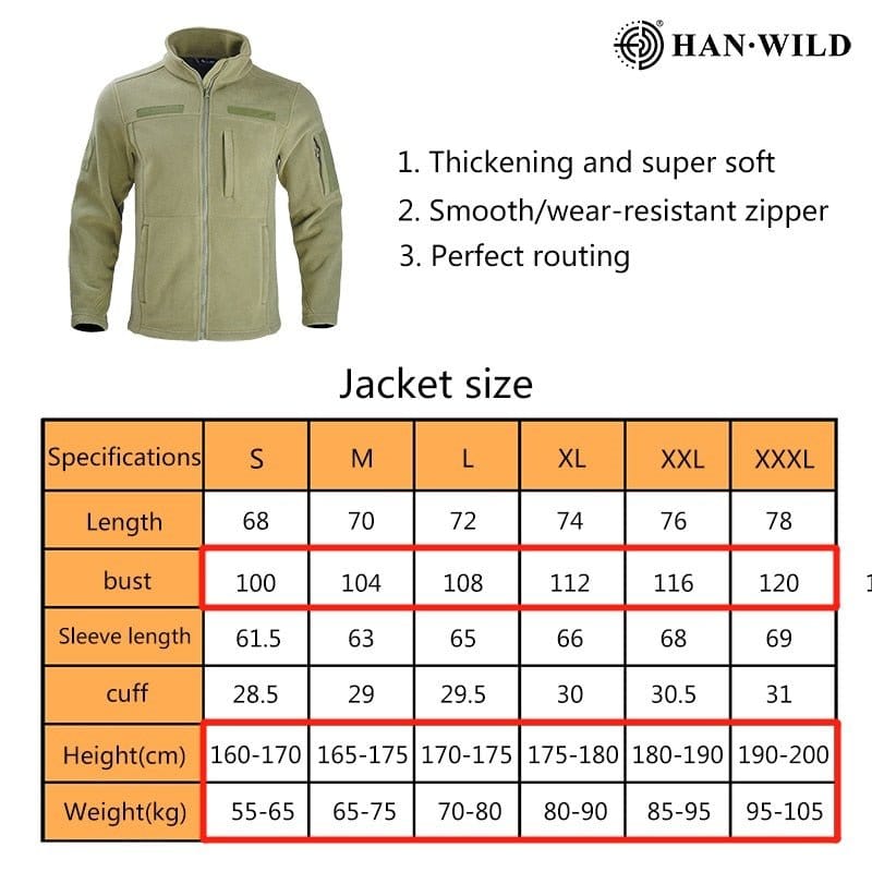 Veste polaire thermique HWild Gear