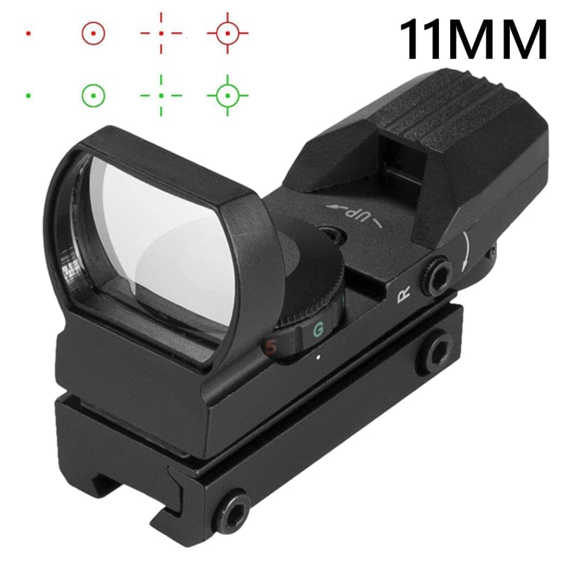 Viseur 11mm/20mm Sniper Airsoft HES Noir 11 mm