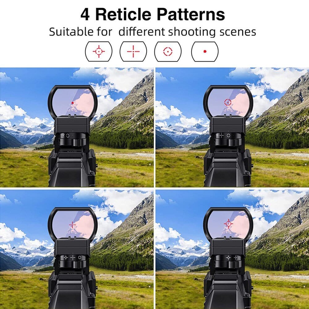 Viseur 1x28x40mm 4 réticule 20mm CS Force