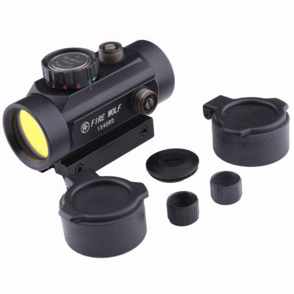 Viseur holographique 1x40 Red Green 11mm 20mm Noir