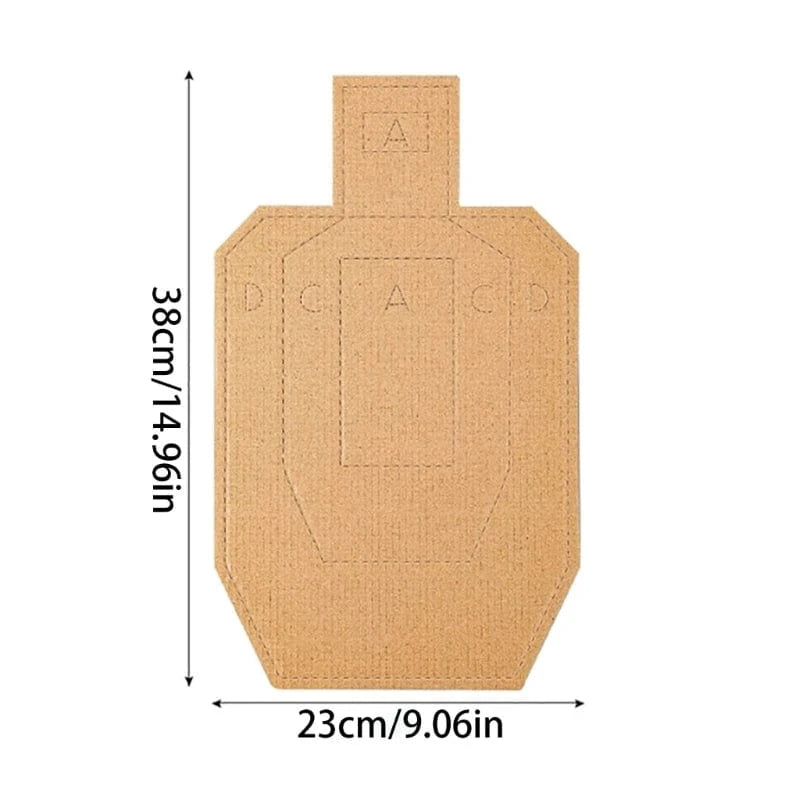 Y1UB Set of 10pcs Paper Targets for Shooting Practice and Hunting Accessories
