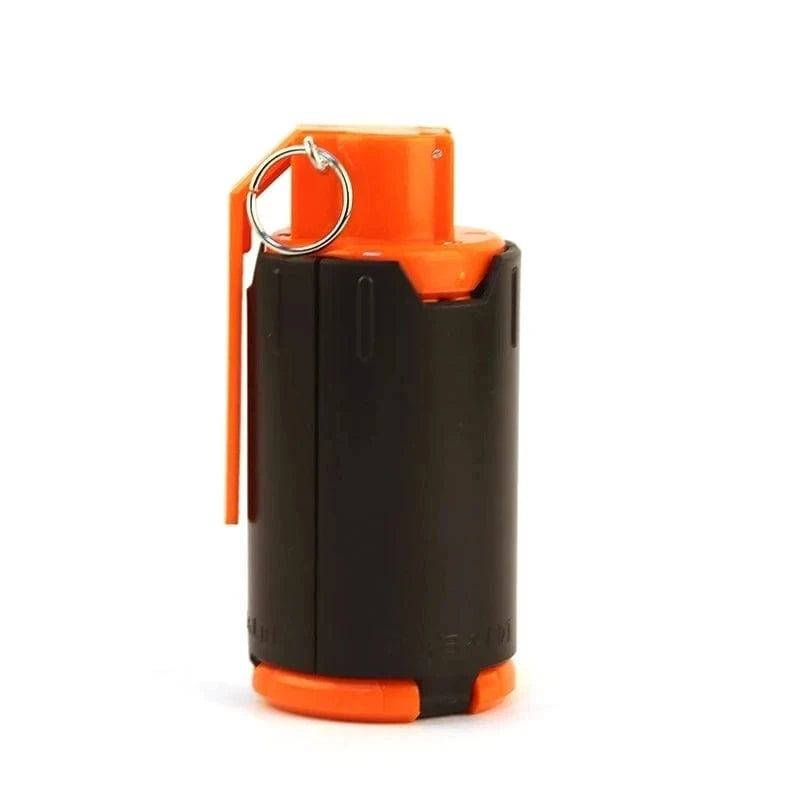 zlangsports Gel Ball Grenade Plastic Toy Model Outdoor CS Game Toy Gel Ball Ejection Durable Toy Grenade black