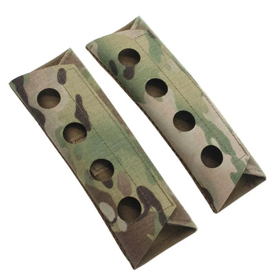 1 Pair Laser Cutting Tactical Vest Composite Shoulder Pads Airsoft FCSK FCPC LV119 Vest Plate Carrier Shoulder Pad 1 Pair MC