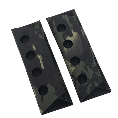 1 Pair Laser Cutting Tactical Vest Composite Shoulder Pads Airsoft FCSK FCPC LV119 Vest Plate Carrier Shoulder Pad 1 Pair MCBK