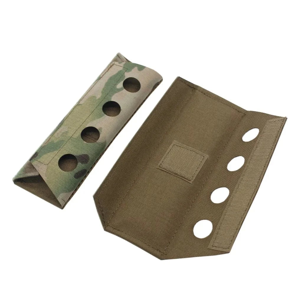 1 Pair Laser Cutting Tactical Vest Composite Shoulder Pads Airsoft FCSK FCPC LV119 Vest Plate Carrier Shoulder Pad