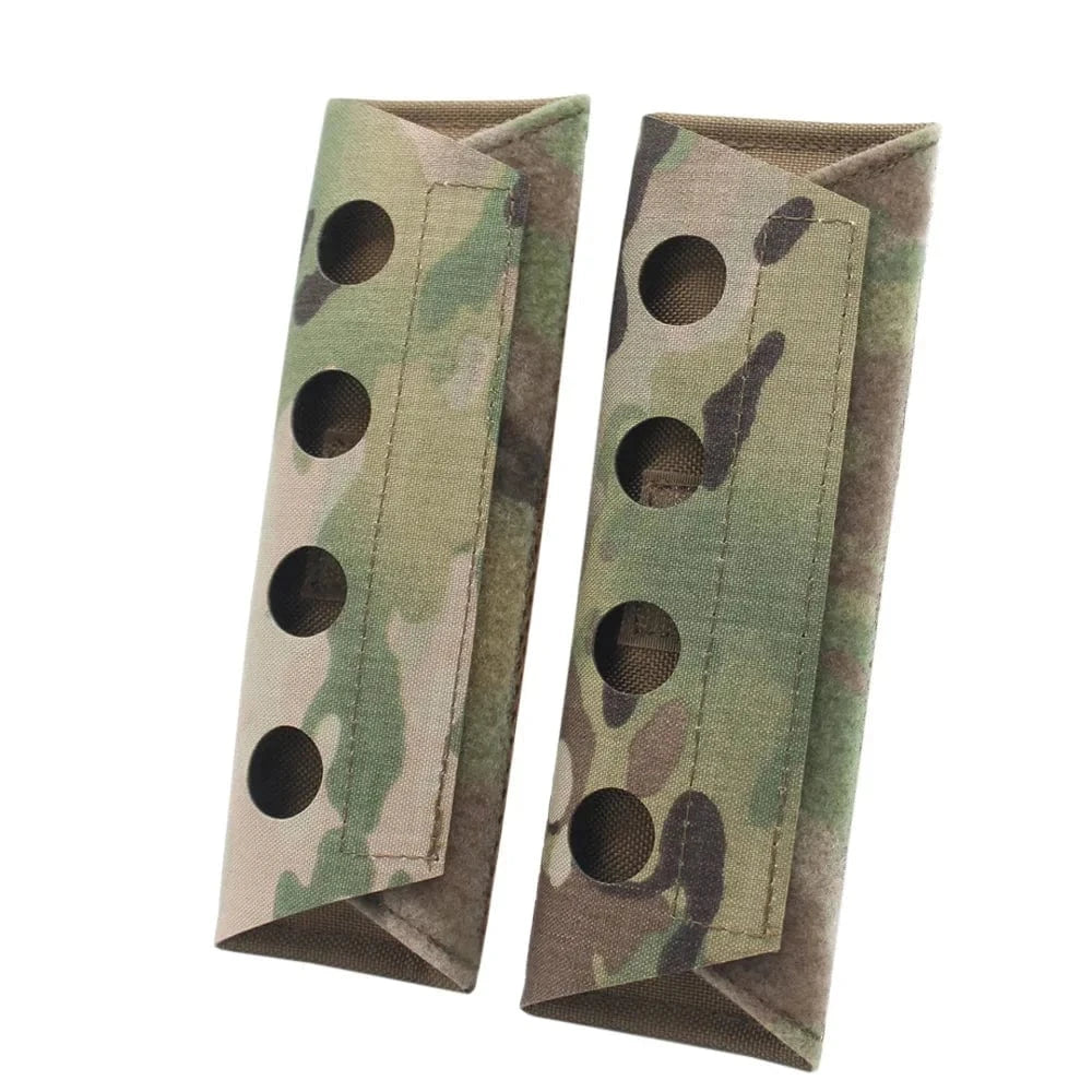 1 Pair Laser Cutting Tactical Vest Composite Shoulder Pads Airsoft FCSK FCPC LV119 Vest Plate Carrier Shoulder Pad