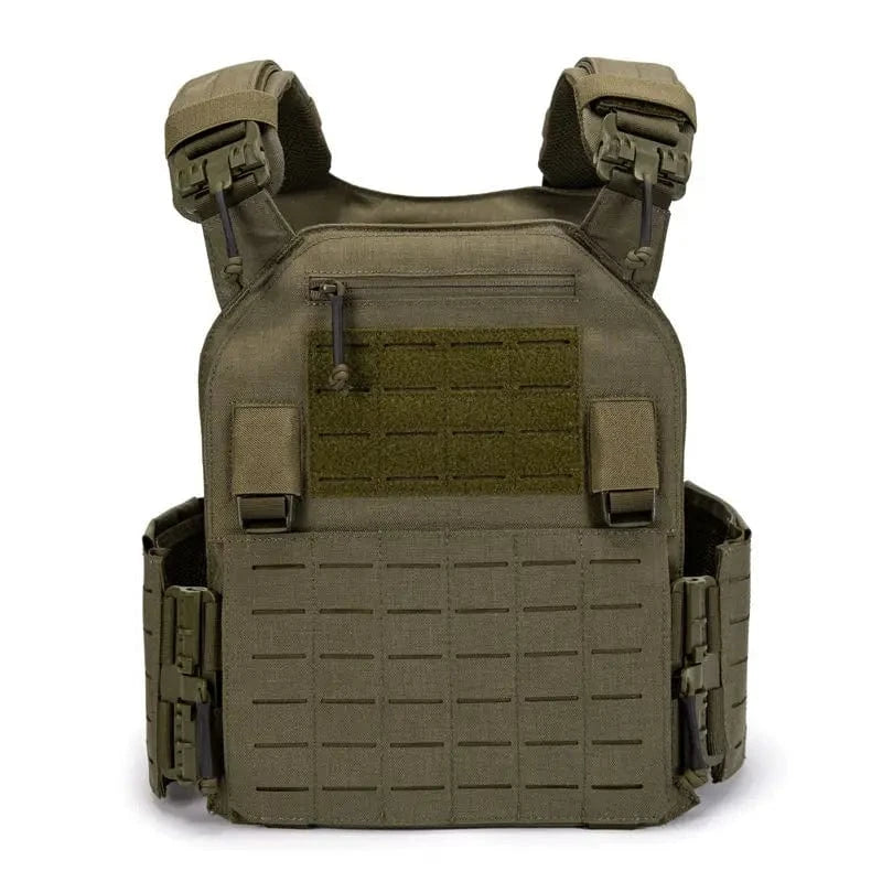 1000d Nylon Chaleco Tactico Vest Ranger-Green Tactical Gear 25x30cm Plate Carrier Molle Tactical Vest for Outdoor Hunting Ranger Green