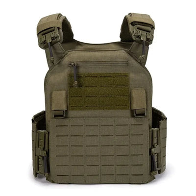1000d Nylon Chaleco Tactico Vest Ranger-Green Tactical Gear 25x30cm Plate Carrier Molle Tactical Vest for Outdoor Hunting Ranger Green