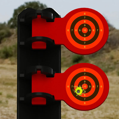 100Pcs 4inch Marking Splash Target Stickers for Shooting Practice, Shooting Target Training Supplies Stickers, Fluorescent Color Labels (Can Be Used for Real Gun Practice and Air Gun Practice) 00256