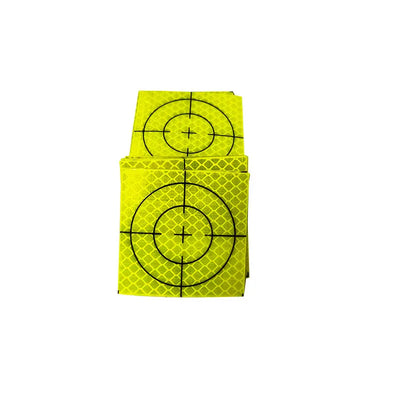 100pcs Size 60x60mm 20 30 40 50 mm Reflector Sheet For Total Station Survey Geography Fluorescent Green Sheet Reflective Sticker