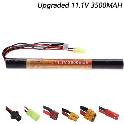 11.1V 18650 3500mAh Lipo battery SM/SMALL TAMIYA/XT60 PLUG For AKKU Mini Airsoft Gun Battery RC model toys accessories
