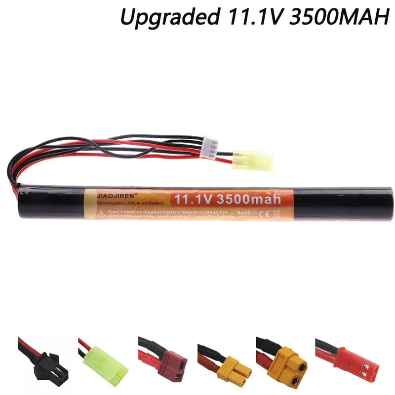 11.1V 18650 3500mAh Lipo battery SM/SMALL TAMIYA/XT60 PLUG For AKKU Mini Airsoft Gun Battery RC model toys accessories