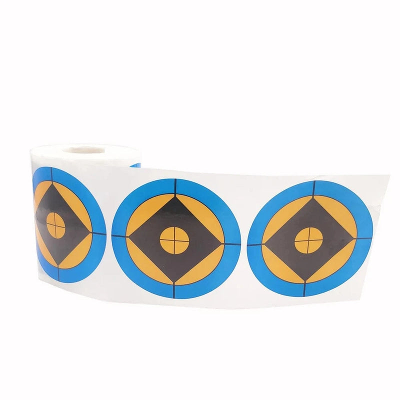 2" Exquisite Shooting Target Stickers in 250 Pcs/Roll suitable for target shooting of airgun pellet gun & Steel or Plastic BBs