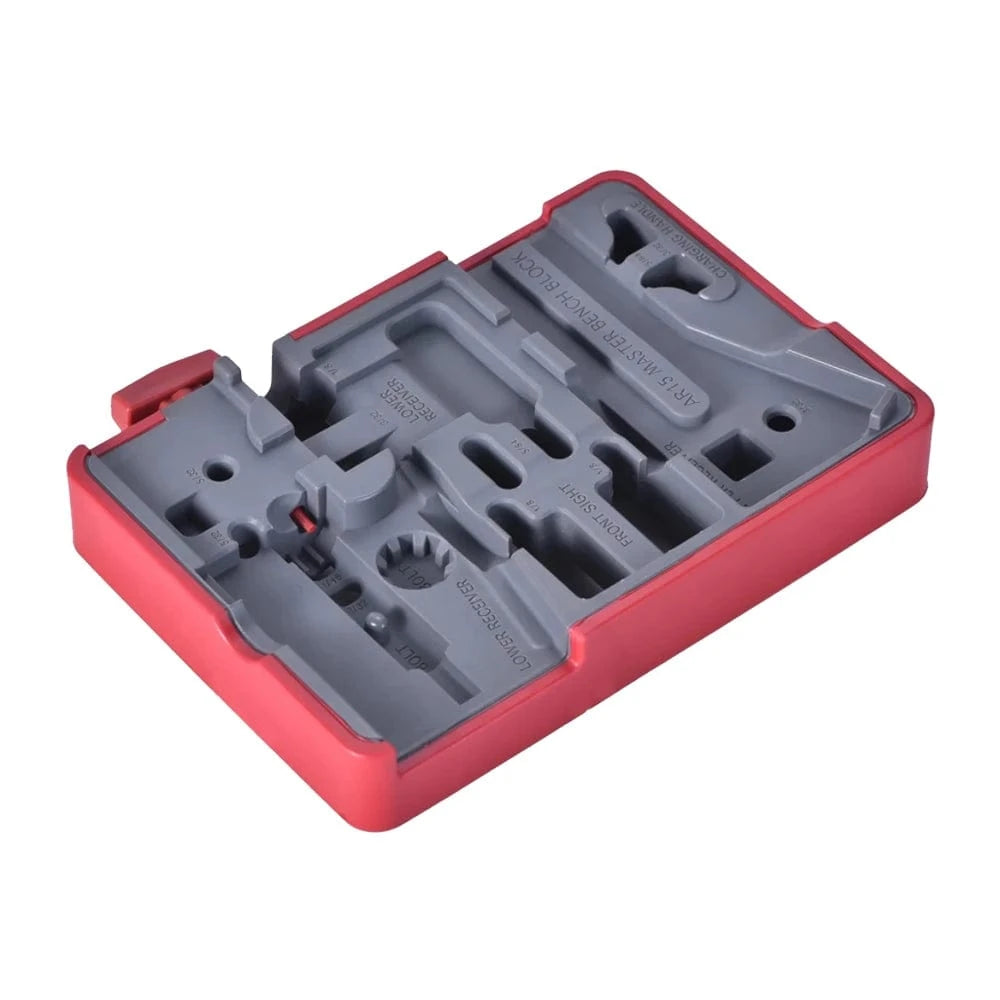 2025 AR15 Block Master Bench Block Ultra-Tough Construction AR-15 Repair Tools Bench With 4 Magnet Sturdy Non-slip Surface New