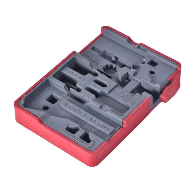 2025 AR15 Block Master Bench Block Ultra-Tough Construction AR-15 Repair Tools Bench With 4 Magnet Sturdy Non-slip Surface New