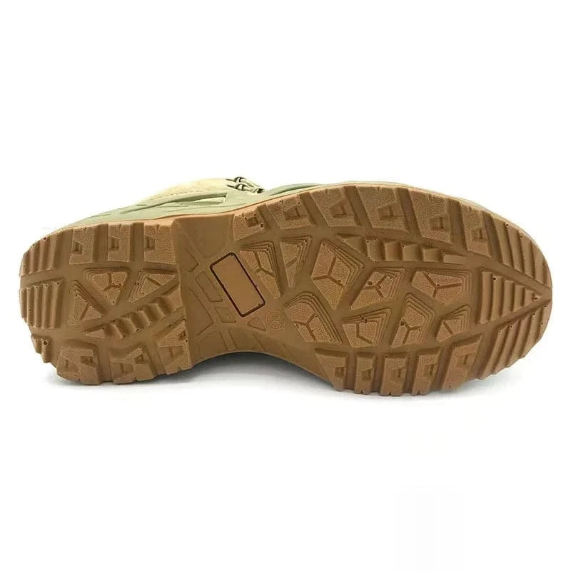 2025 Mid Cut Camouflage Mens Boots Anti-slip Warm Tactical Desert Shoes Women Trekking Mountain Outdoor Train Footwear