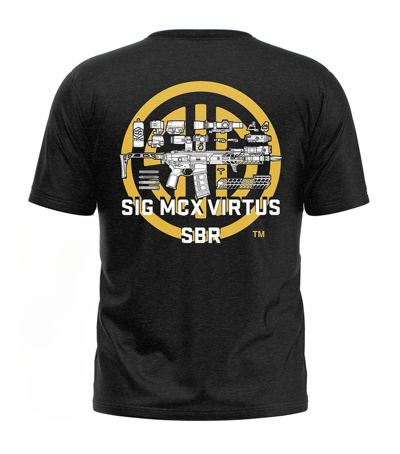 2025 New SIGSAUER set custom round neck shirt short sleeve tactical T-shirt loose and comfortable round neck