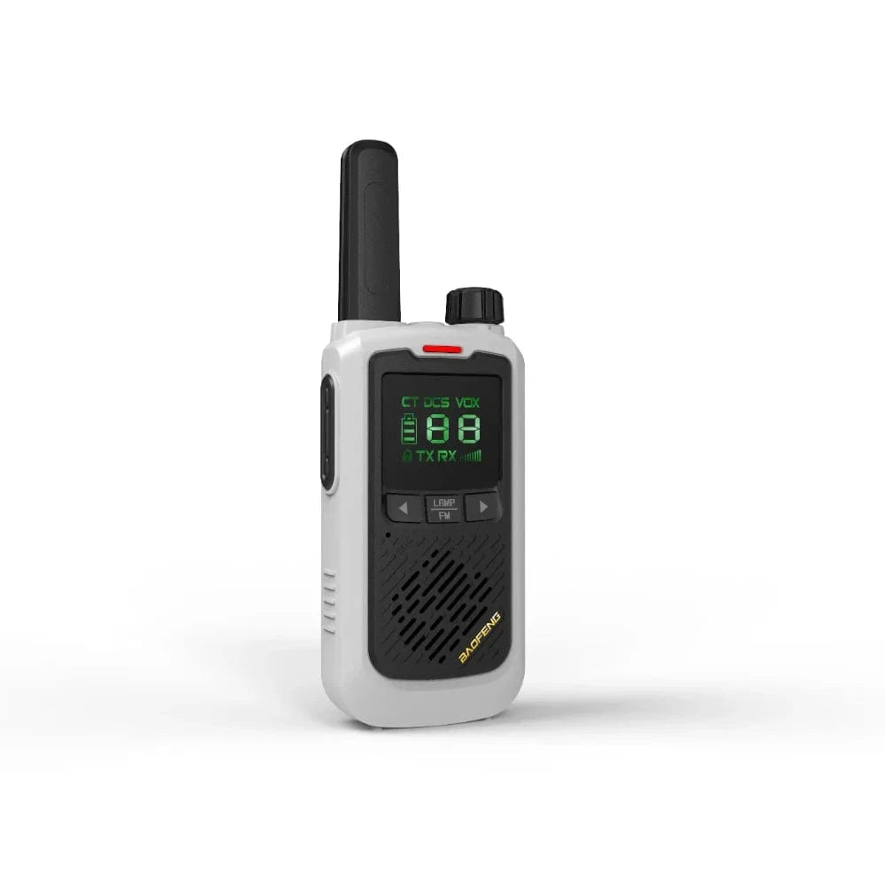 2PCS Baofeng BF-T17 FRS Mini Walkie Talkie Portable Two Way Radio Long Range 22CH VOX USB Ham Radio Flashlight