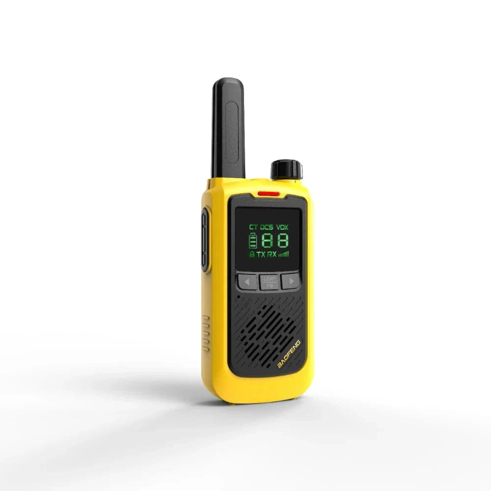 2PCS Baofeng BF-T17 FRS Mini Walkie Talkie Portable Two Way Radio Long Range 22CH VOX USB Ham Radio Flashlight