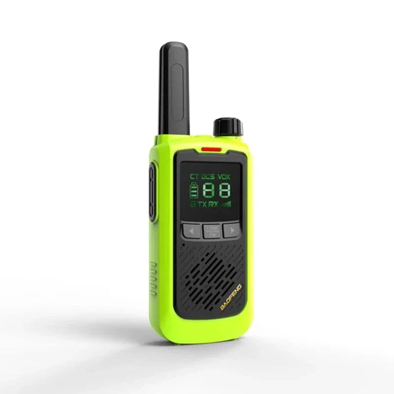 2PCS Baofeng BF-T17 FRS Mini Walkie Talkie Portable Two Way Radio Long Range 22CH VOX USB Ham Radio Flashlight 2PCS 3 / USB Plug