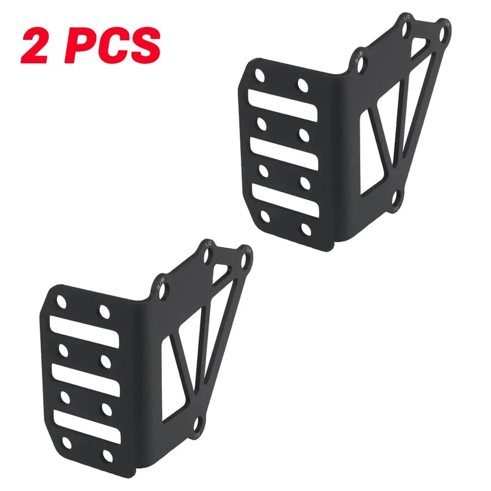 2pcs Holster Adapter Platform Stainless Steel Holster Platform Quick Locking System Extension Plate for Outdoor Camping Hunting 2pcs