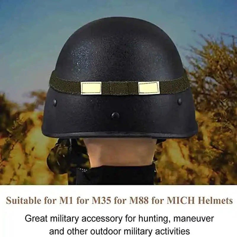 3pcs Helmet Special Luminous Cat Eye Band Reflective Elastic Band For M1 M88 MICH Outdoor Climbing Combat Games Helmet Accessory