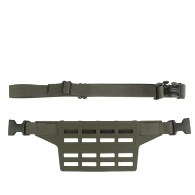 4-grid Waist Bag Adapter Board Equipped With 4 Columns Of MOLLE Mounting Suitable For DIY Outdoor Equipment Camping Accessories BP-ACC-02-RG