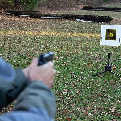 4inch Checkered Splash Shooting Practice Fluorescent Target Stickers 100Pcs Shooting Target Training Supplies Stickers Fluorescent Color Coated Label (Can Be Used for Real Guns to Practice with Air Gun Practice) Shooting Hall 00257