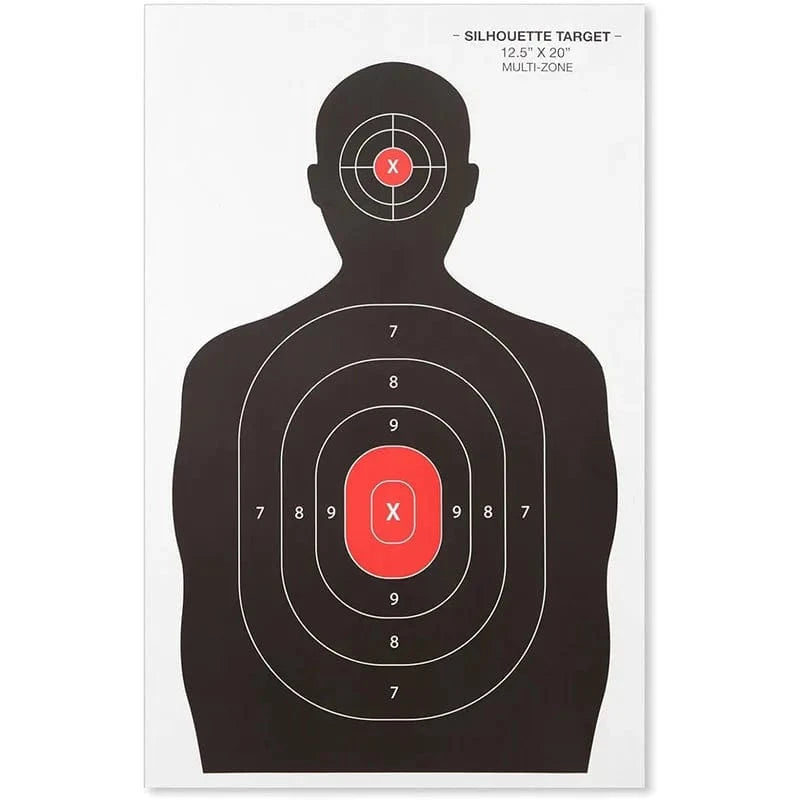 5/10/20pcs Shooting Targets 14*22inch Paper Shooting Target Skeleton Zombie Targets for Pistol Shooting Airsoft Bow Arrow Pellet