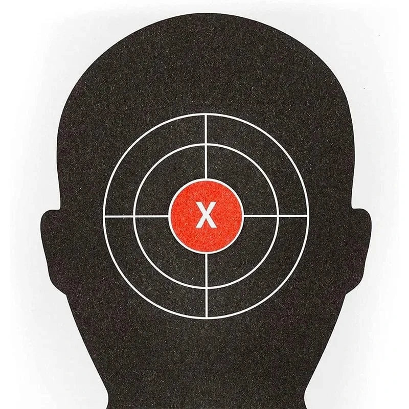 5/10/20pcs Shooting Targets 14*22inch Paper Shooting Target Skeleton Zombie Targets for Pistol Shooting Airsoft Bow Arrow Pellet