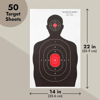5/10/20pcs Shooting Targets 14*22inch Paper Shooting Target Skeleton Zombie Targets for Pistol Shooting Airsoft Bow Arrow Pellet
