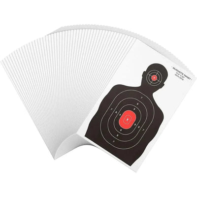 5/10/20pcs Shooting Targets 14*22inch Paper Shooting Target Skeleton Zombie Targets for Pistol Shooting Airsoft Bow Arrow Pellet
