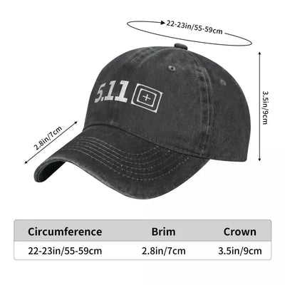 5 11 Tactical Fashion Baseball Cap Peaked Men's Hat Women's Hats