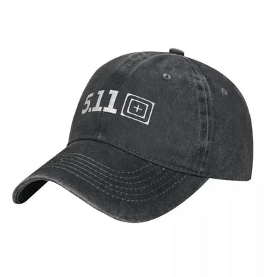 5 11 Tactical Fashion Baseball Cap Peaked Men's Hat Women's Hats black / One Size