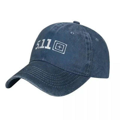 5 11 Tactical Fashion Baseball Cap Peaked Men's Hat Women's Hats Navy Blue / One Size