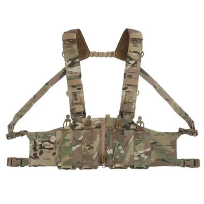 500D Nylon SF Hunting Vest for Men Adjustable Molle H-harness Chest Rigs Lightweight Airsoft Vest With M4 AR Magazine Pouch VE-96 CP
