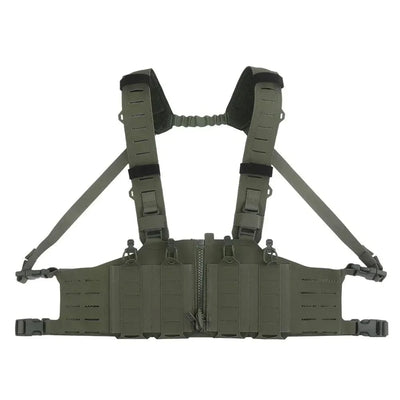 500D Nylon SF Hunting Vest for Men Adjustable Molle H-harness Chest Rigs Lightweight Airsoft Vest With M4 AR Magazine Pouch VE-96 RG