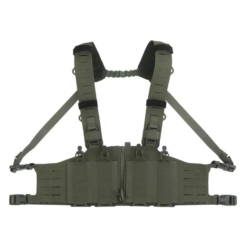 500D Nylon SF Hunting Vest for Men Adjustable Molle H-harness Chest Rigs Lightweight Airsoft Vest With M4 AR Magazine Pouch VE-96 RG