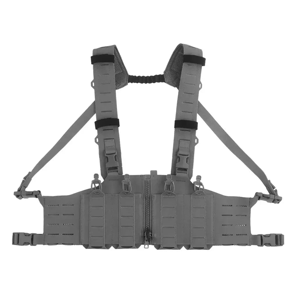 500D Nylon SF Hunting Vest for Men Adjustable Molle H-harness Chest Rigs Lightweight Airsoft Vest With M4 AR Magazine Pouch VE-96 WG