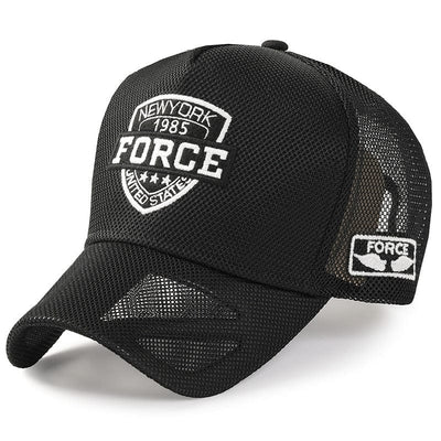 ACTION AIRSOFT 0 Black   White / Head 55-59cm 55-59cm 60-65cm Big Head Man Plus Size Baseball Cap Lady Summer 100% Mesh Trucker Hat Male Curved Peak Snapback Hats