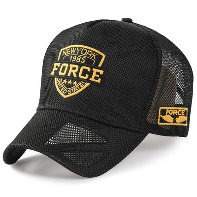 ACTION AIRSOFT 0 Black yellow / Head 55-59cm 55-59cm 60-65cm Big Head Man Plus Size Baseball Cap Lady Summer 100% Mesh Trucker Hat Male Curved Peak Snapback Hats