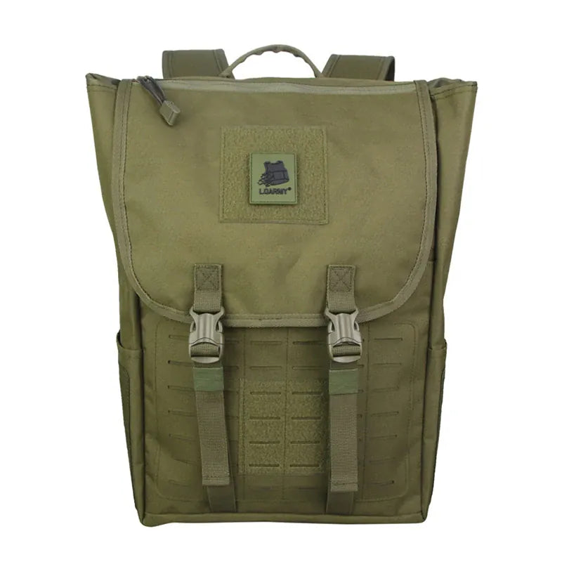 LQARMY 40L sac à dos tactique de grande capacité Camouflage Sport de plein air randonnée Camping sacs de chasse voyage Trekking sacs à dos OD Green