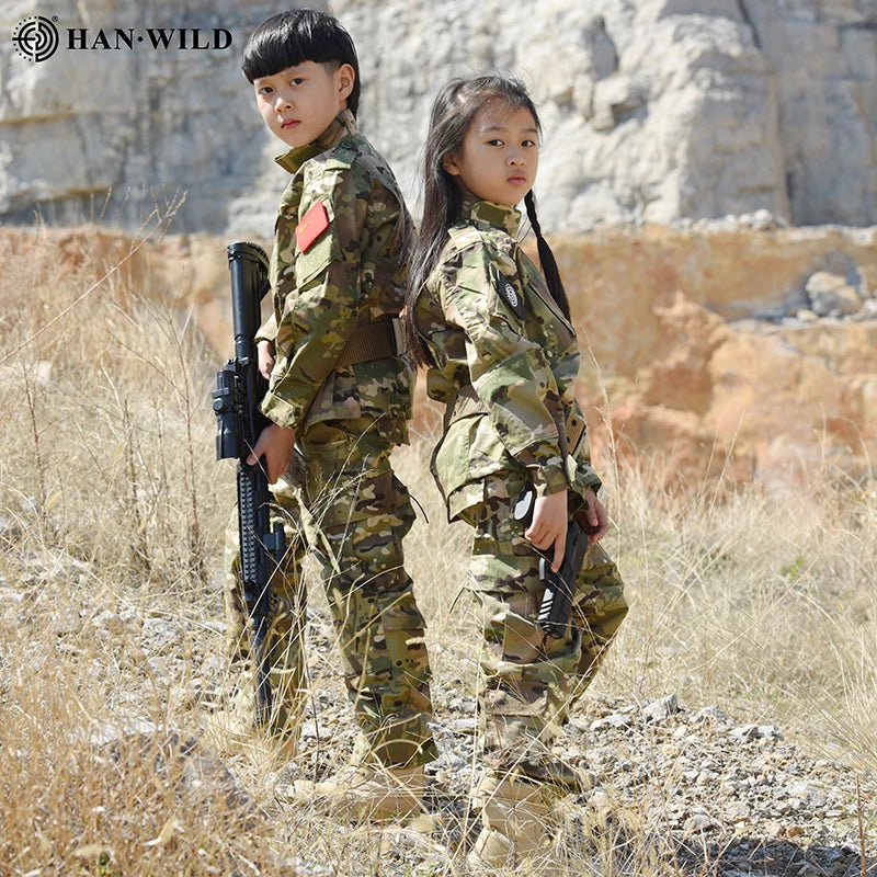 Uniforme combat Field Core HAN WILD enfant