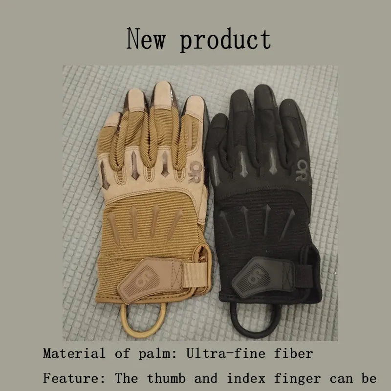 Gants d'extérieur robustes ou gants pour l'exploration sur le terrain - pour le camping