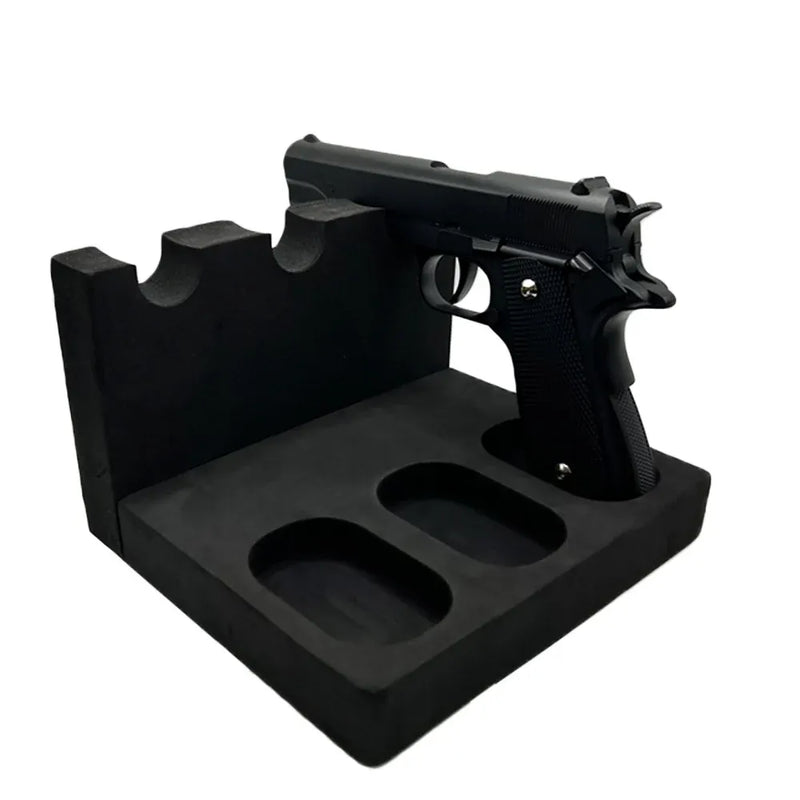 Support pour pistolet à 2/3 fentes, mousse souple EVA pour pistolet, armoire de rangement sûre, support pour pistolet de chasse, accessoires pour pistolet