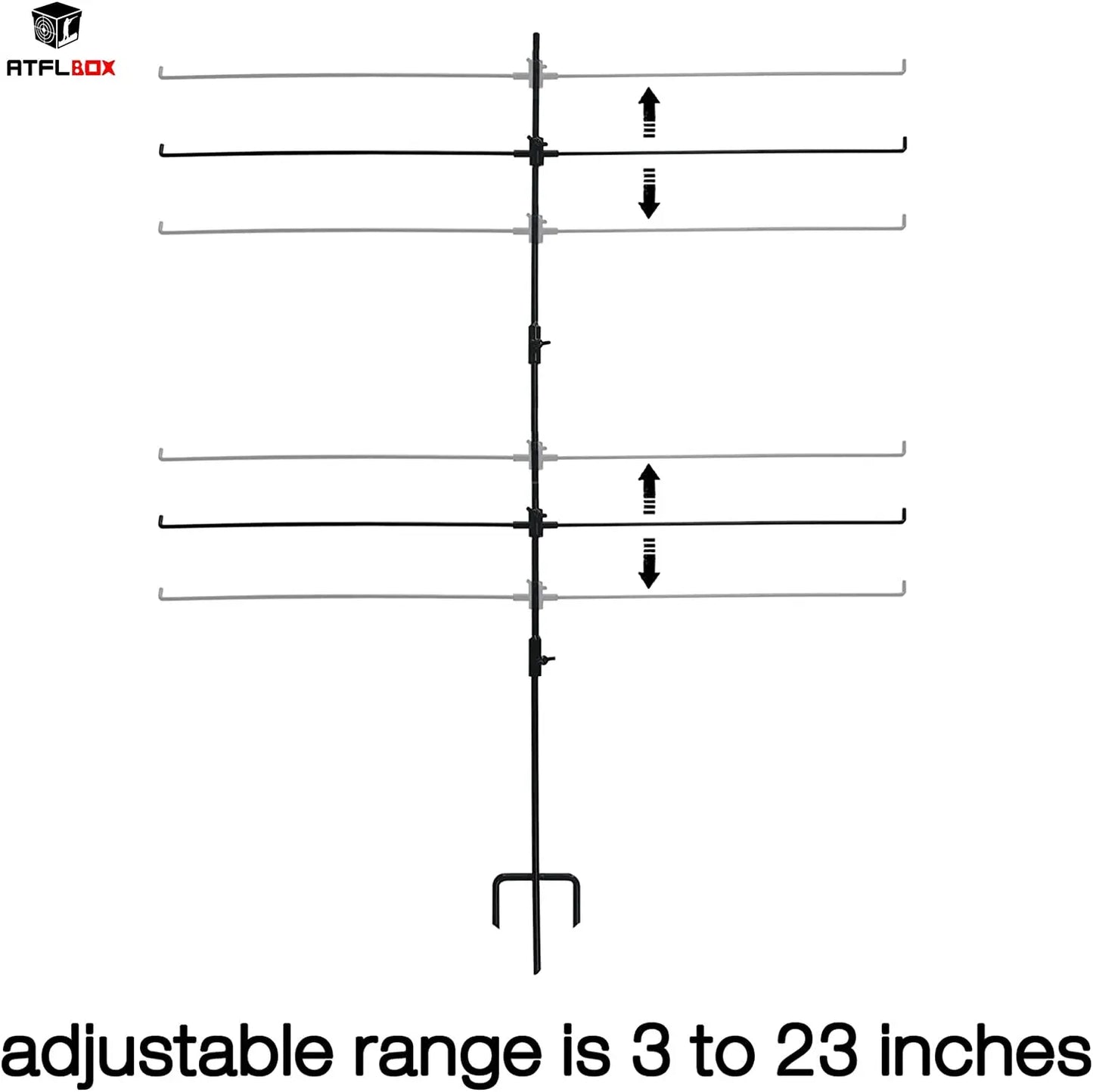 Support de cible papier réglable SP Tactical 105x83cm