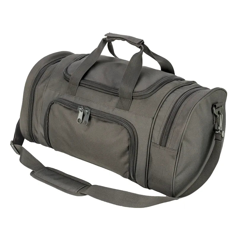 LQAMRY 40L sac de voyage tactique hommes sac à main en plein air sacs de bagages de sport week-end salle de sport randonnée Trekking sac avec compartiment à chaussures Gris / China Mainland